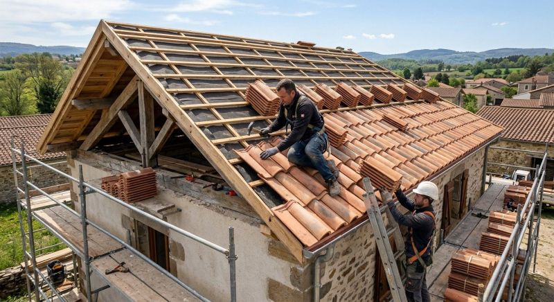 Tile Roof Installation in Clarks Summit, PA