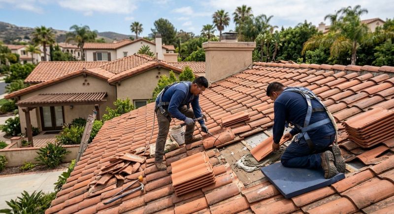 Tile Roof Repair in Luzerne, PA