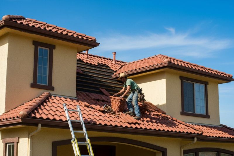 Tile Roof Repair in Moscow, PA