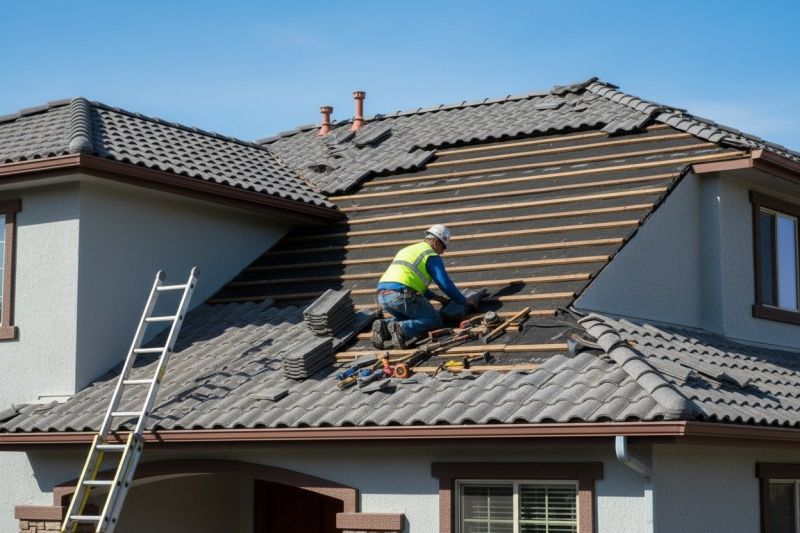 Tile Roof Repair in Pittston, PA