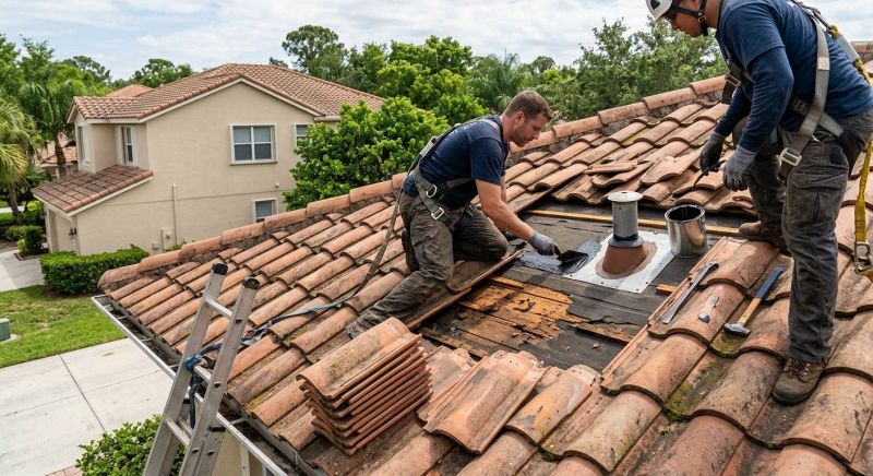 Tile Roof Repair in Plymouth, PA