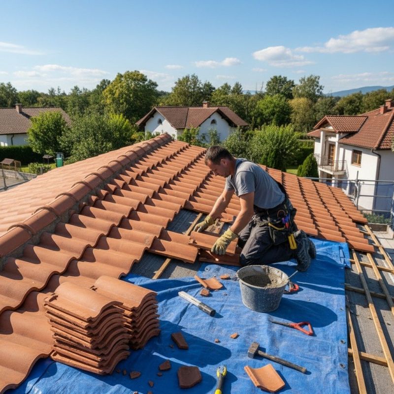 Tile Roof Repair in Scranton, PA