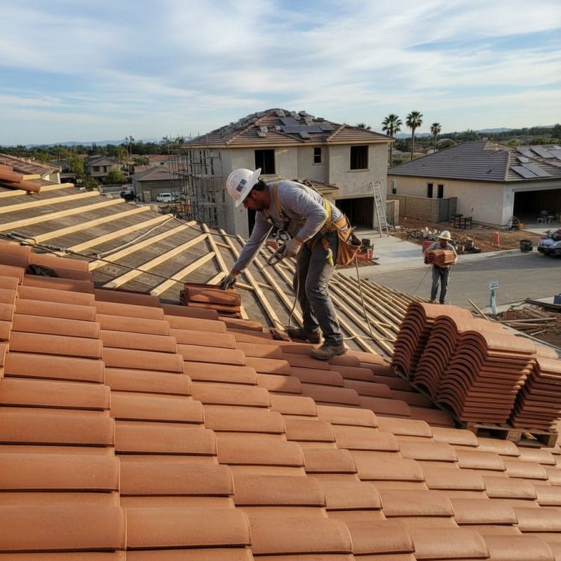 Tile Roof Replacement in Taylor, PA