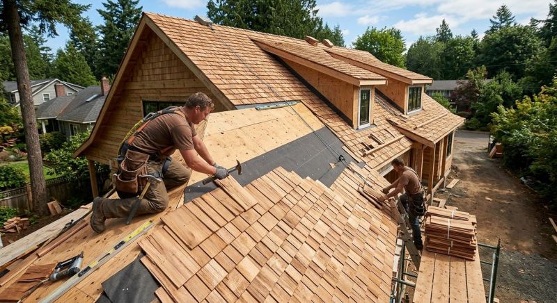 Wood Roofing Installation in Plymouth, PA
