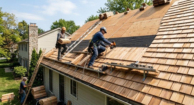 Wood Roofing Installation in Tunkhannock, PA