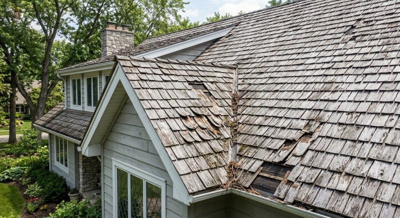 Wood Shake Roof Repair in Harveys Lake, PA