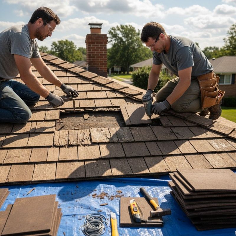 Wood Shake Roof Repair in Kingston, PA