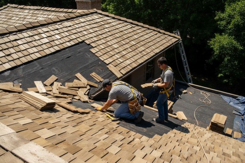 Wood Shake Roof Repair in Moscow, PA