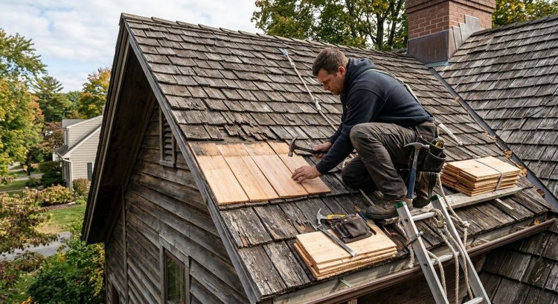 Wood Shingles Repair in Plymouth, PA
